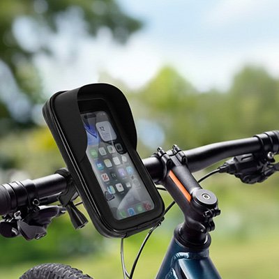 Support telephone velo 
